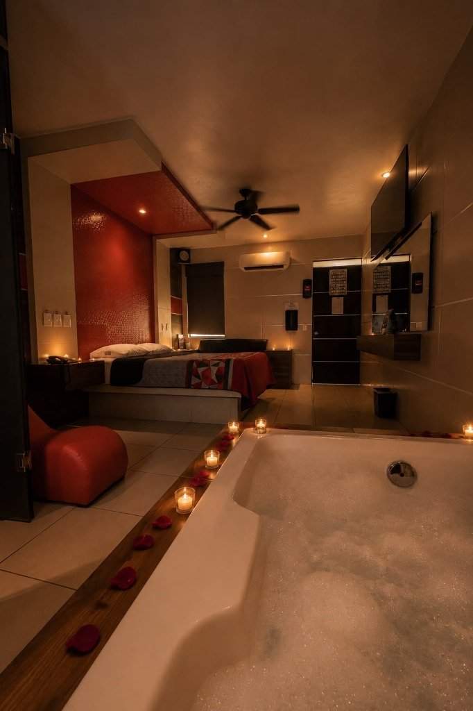 Suite Jacuzzi - Motel Barcelona, foto 1